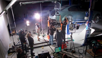 Horizon car video shoot